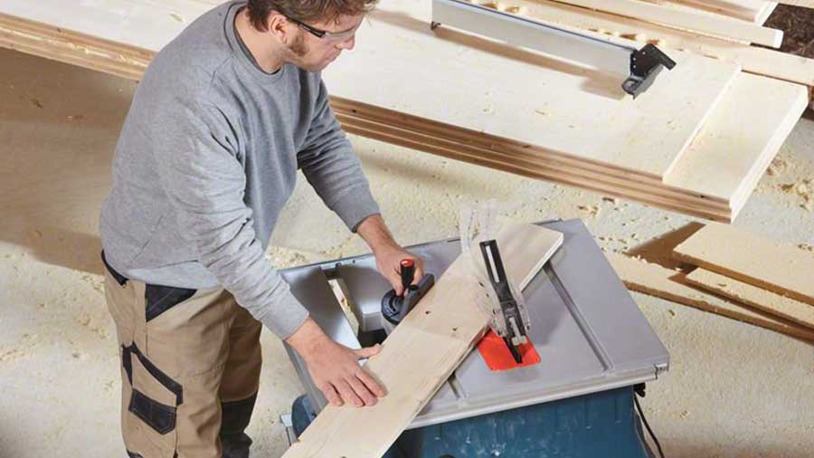 Scie à table professionnelle sans fil Biturbo GTS 18V-216 Bosch Scie à table professionnelle sans fil Biturbo GTS 18V-216 Bosch